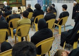 خلال لقاءه بجمع ٍمن صنّاع المحتوى المرجع اليعقوبي: الإعلام أفتك أدوات الحرب الناعمة.. ومسؤوليتنا الشرعية والأخلاقية تقتضي صناعة الوعي وخدمة الإنسان وإيصال القضية الحسينية للعالم بلغة العصر