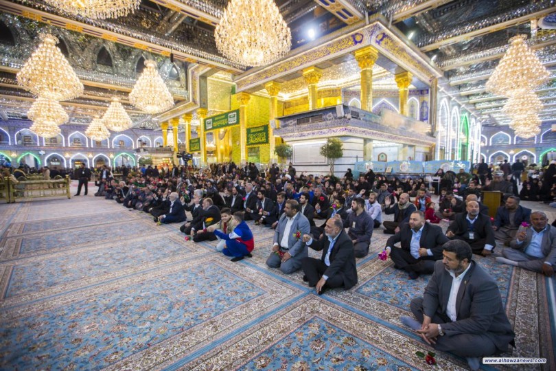 العتبةُ العبّاسية المقدّسة تُقيم احتفالاً بهيجاً بمناسبة الذكرى العطرة لولادة عقيلة الطالبيّين السيّدة زينب (عليها السلام)