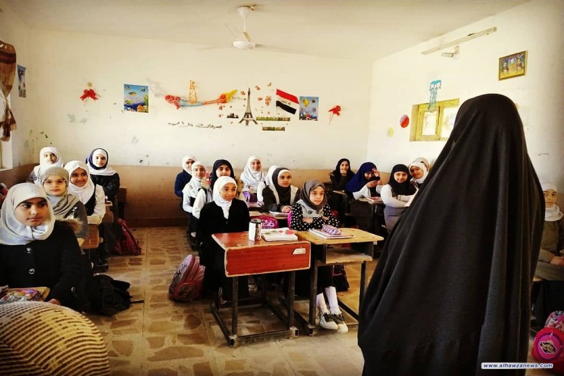 مجمع المبلغات الرساليات فرع كربلاء المقدسة يزور المدارس الابتدائية في كربلاء