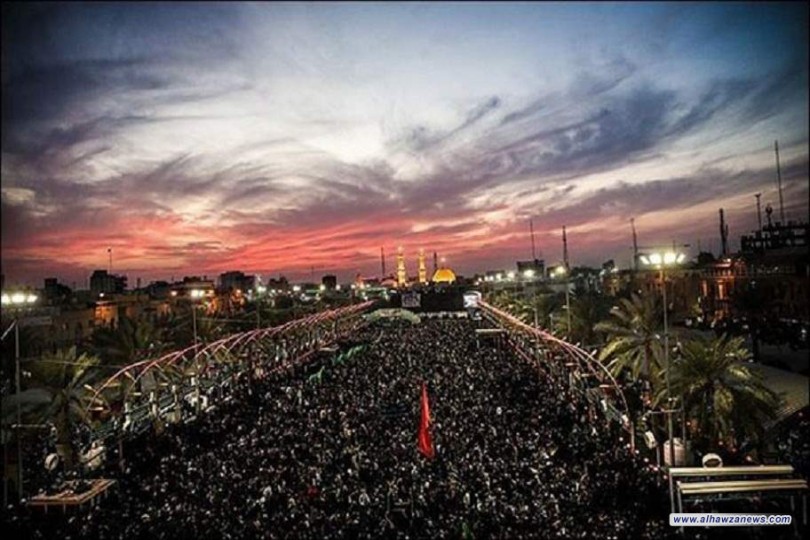  الى زوار الأربعينية .. وهم في طريق التوبة والتطهر  الزيارة الأربعينية هي اليوم العالمي لتلبية الشعوب للاستنصار الحسيني المرجع الشيرازي (دام ظله)