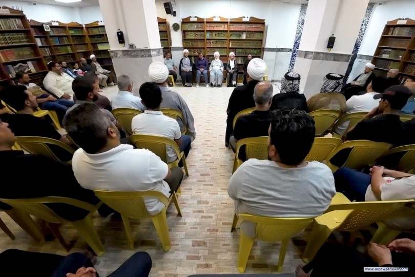 ‏ ‏دعا سماحة المرجع الديني الشيخ محمد اليعقوبي (دام ظله) إلى اتخاذ كلمة علي الأكبر أبن الإمام الحسين (عليهم السلام) (ألسنا على الحق) شعاراً يأوي إليه المؤمنون الرساليون العاملون مهما واجهتهم من الصعوبات والمشاكل والمثبطات والآلام القاسية من الأعداء والخصو