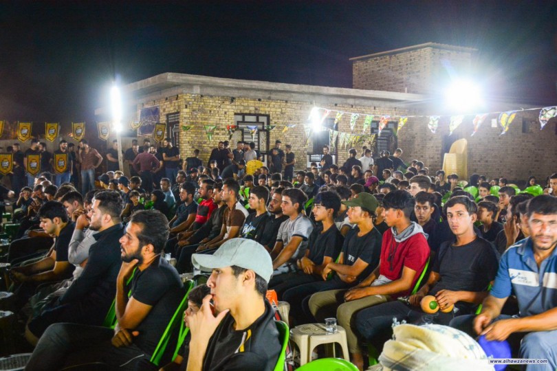 مكتب المرجع اليعقوبي يشارك في رفع الراية الحسينية إيذاناً ببدء موسم عاشوراء في قضاء المهناوية