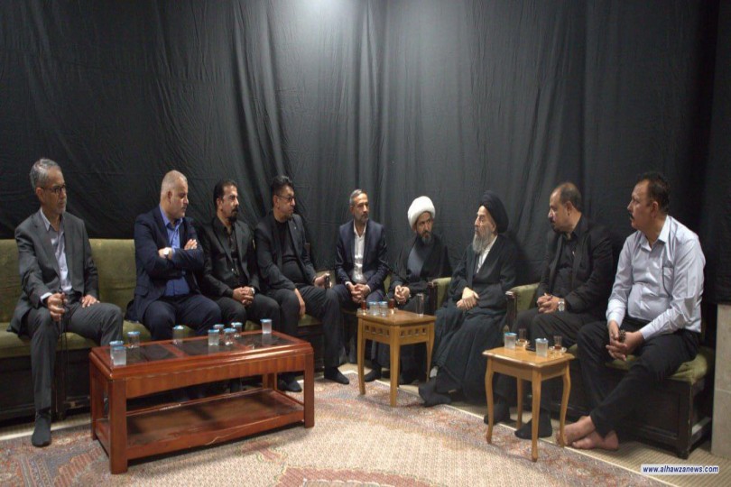 المرجع المدرّسي: زيارة الإمام الحسين تجديد البيعة للنبي وأهل بيته سلام الله عليهم