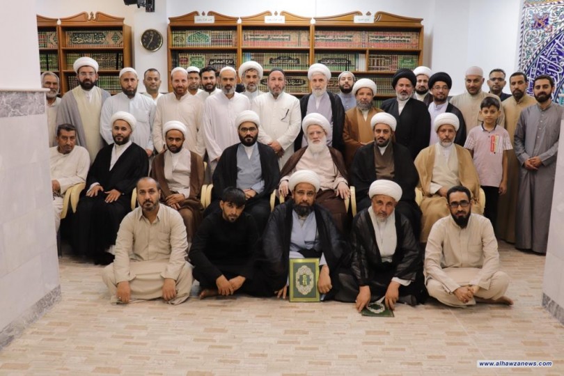 سماحة المرجع اليعقوبي : يدعو طلبة العلم الى الاهتمام بالعمل الإسلامي والأنشطة الدينية بما يتناسب مع وظائف طالب العلم ومسوؤلياته تجاه مجتمعه ويبارك تخرج الدفعة الأولى من طلبة جامعة الامام الباقر (عليه السلام)