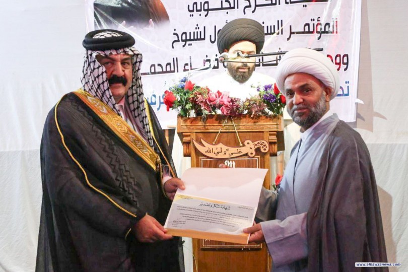 المرجع اليعقوبي بين العرف والشرع .. مؤتمر عشائري في قضاء المحمودية ببغداد . 