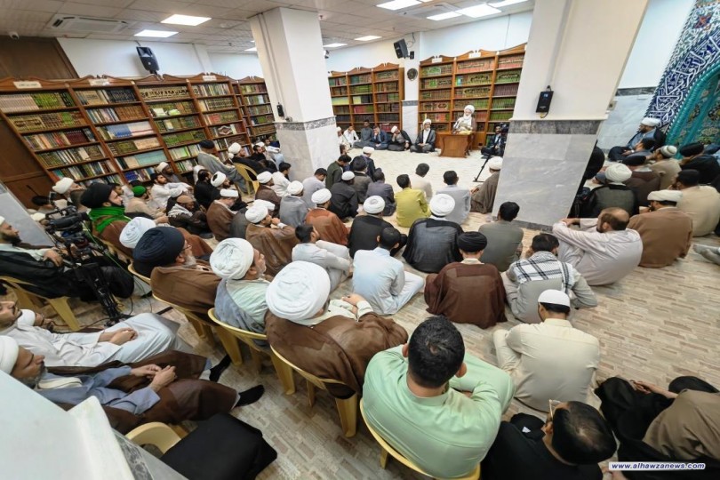 المرجع اليعقوبي دام ظله  القيادة الربانية ومسؤولية معالجة تبعات العمل الرسالي