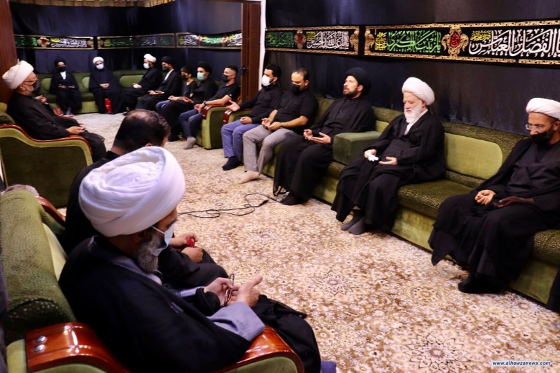 مكتب سماحة المرجع الديني الشيخ محمد اليعقوبي (دام ظله) يقيم مجلساً تأبينياً بذكرى استشهاد خاتم الانبياء والرسل محمد (صلى الله عليه وآله وسلّم)