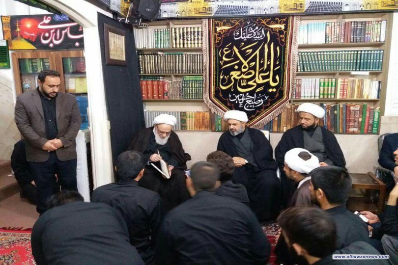  وفد مكتب المرجع اليعقوبي يزور المرجع الكرامي