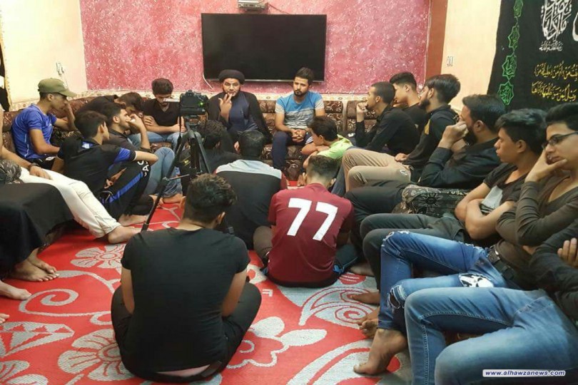 ملتقى العلم والدين فرع بغداد يقيم جلسة عاشورائية