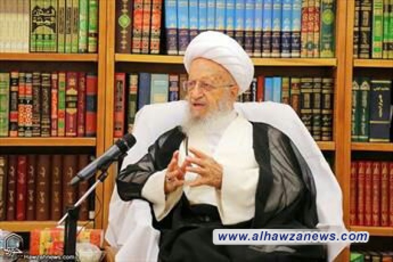  المرجع الديني مكارم الشيرازي(دام ظلّه)، أهل البيت (عليهم السّلام) يحثون على الوقوف الى جانب المضطهدين والذود عن المظلومين