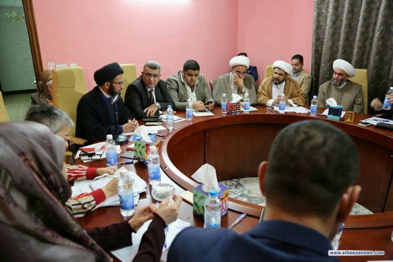 وفد من الحوزة العلميةيشارك في ندوة نقاشية حول التعديل المقترح على قانون الاحوال الشخصية