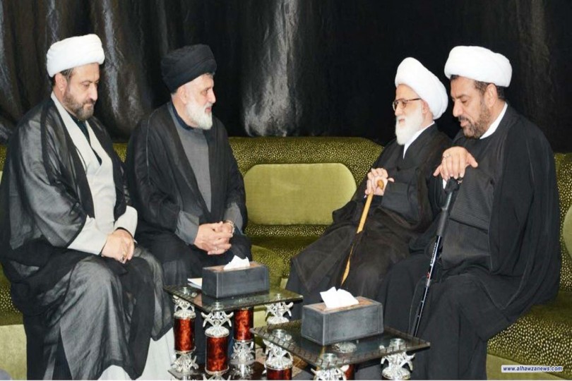 رئيس لقاء الفكر العاملي التقى المرجع اليعقوبي