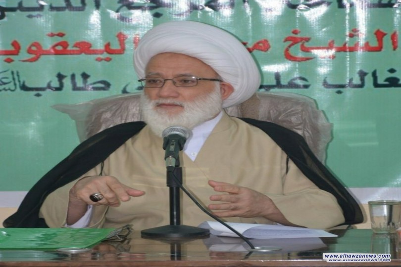 المرجع اليعقوبي( دام ظلّه) يزور جامعة الامام الباقر (عليه السلام)  بمناسبة حلول ذكرى المولد الميمون للأمام أمير المؤمنين ( عليه السلام)