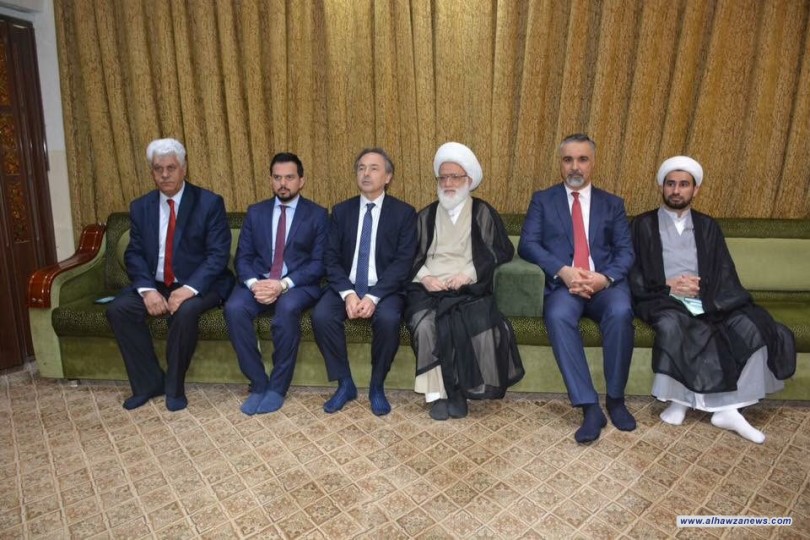 المستشرق الفرنسي الدكتور جيل كيبيل يزور النجف الاشرف