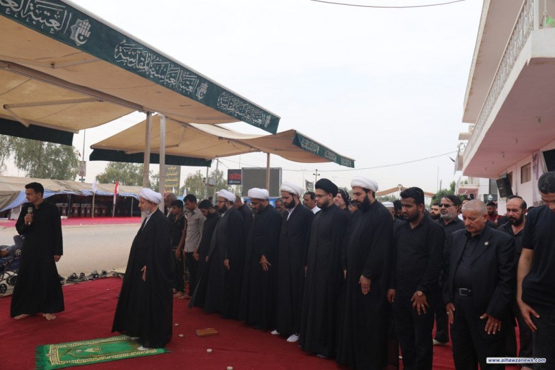 الحوزة العلمية في النجف الأشرف/الشعائر الدينية/ التبليغ الحوزوي في زيارة الأربعين.