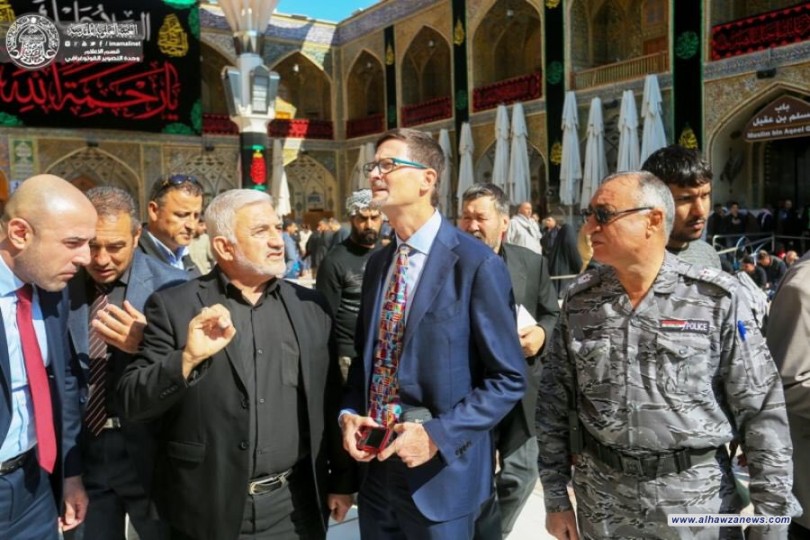 السفير الكندي الجديد في العراق : الإمام علي رمزٌ للإنسانية