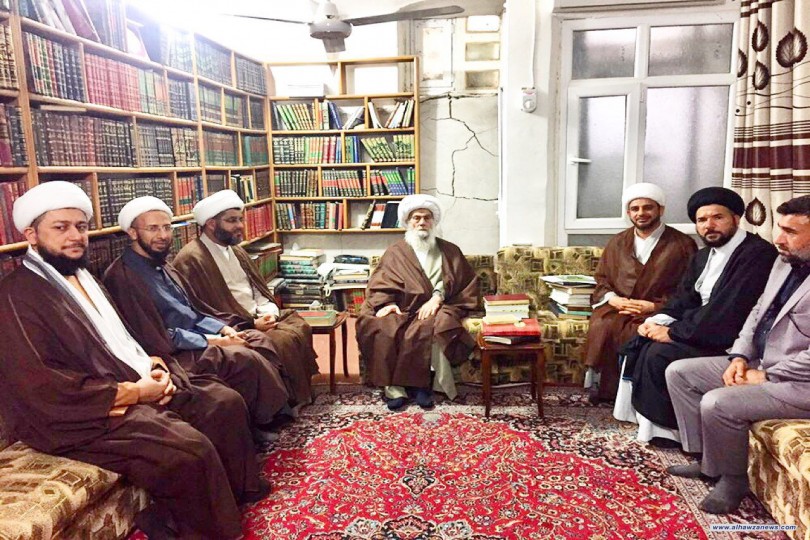  مركز الإمام الصادق (ع) للدراسات والبحوث الاسلامية التخصصية في ضيافة سماحة المرجع الواعظي (دام ظله)