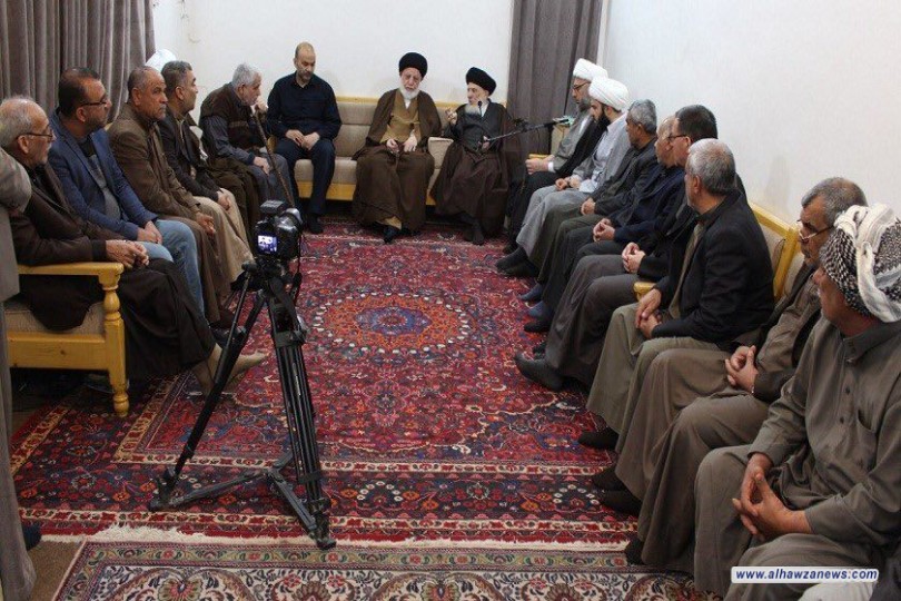 المرجع الديني السيد الحكيم:   أوصي المؤمنين بتحمل المسؤولية بأن يكونوا الوجه الصالح للدين والمذهب والتحلي بالأخلاق الفاضلة والسلوك القويم 