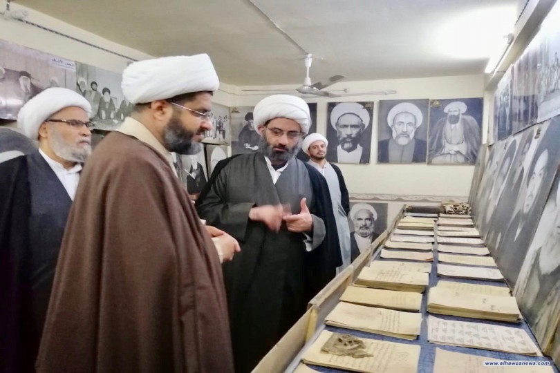 مركز الإمام الصادق (ع) يتفقّد نتاجات مركز النجف الأشرف للتأليف والتوثيق والنشر 