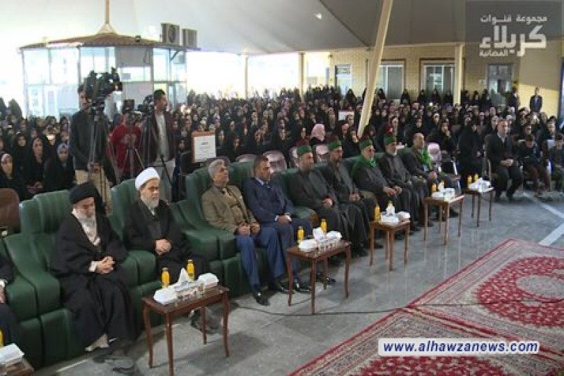 العتبة العباسية تكرم الطالبات المرتديات للعباءة ضمن مشروع فتية الكفيل الوطني