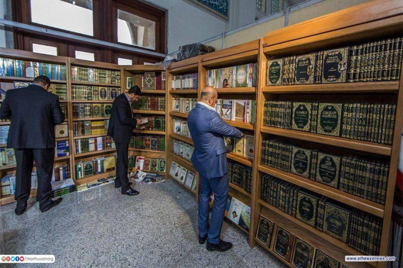 جناح العتبة الحسينية ضمن الاجنحة الدولية لضيوف الشرف في معرض طهران الدولي