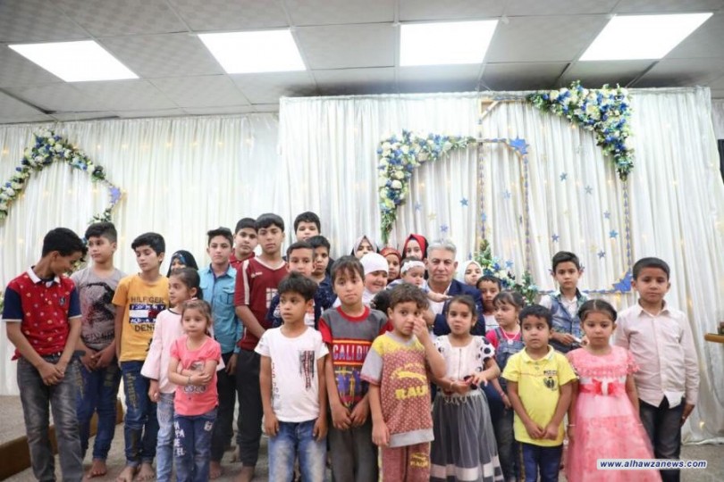 شعبة الإعلام والعلاقات العامة النسوية تقيم مأدبة إفطار رمضانية لعوائل شهداء الحشد الشعبي