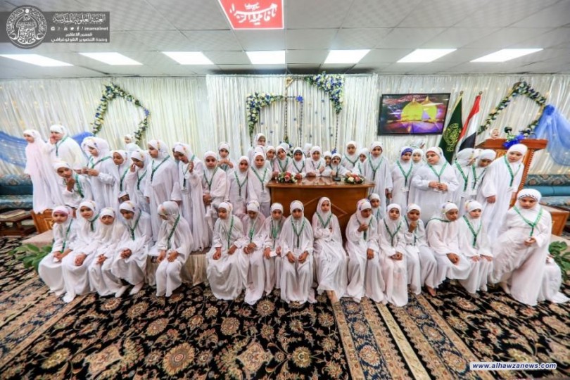 العتبة العلوية ترعى الاحتفاء بفتيات مؤسسة اليتيم الخيرية بمناسبة بلوغ سنَّ التكليف