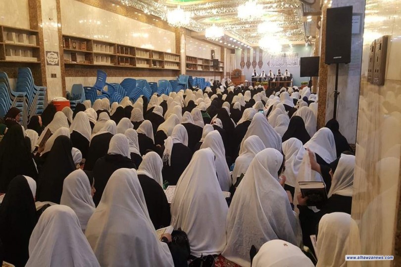  شعبة مدارس الكفيل الدينية النسوية أمسية رمضانية لما يقارب 1000 حاضرة 