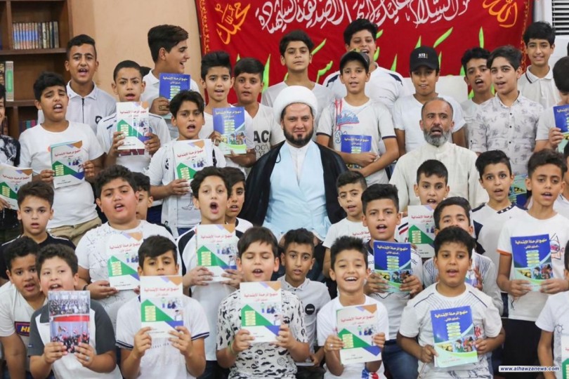 تخرج اول دفعة من طلبة  الدورات الصيفية التي يرعاها  مكتب المرجع اليعقوبي (دام ظله ) في الرصافة    