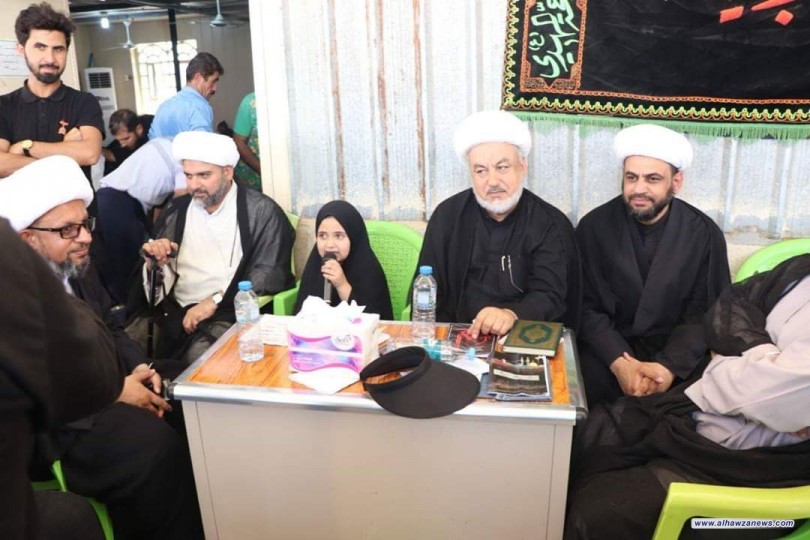 مكتب المرجع اليعقوبي يختتم الخدمة الحسينية بمنفذ الشلامجة الحدودي لمناسبة ألاربعين 