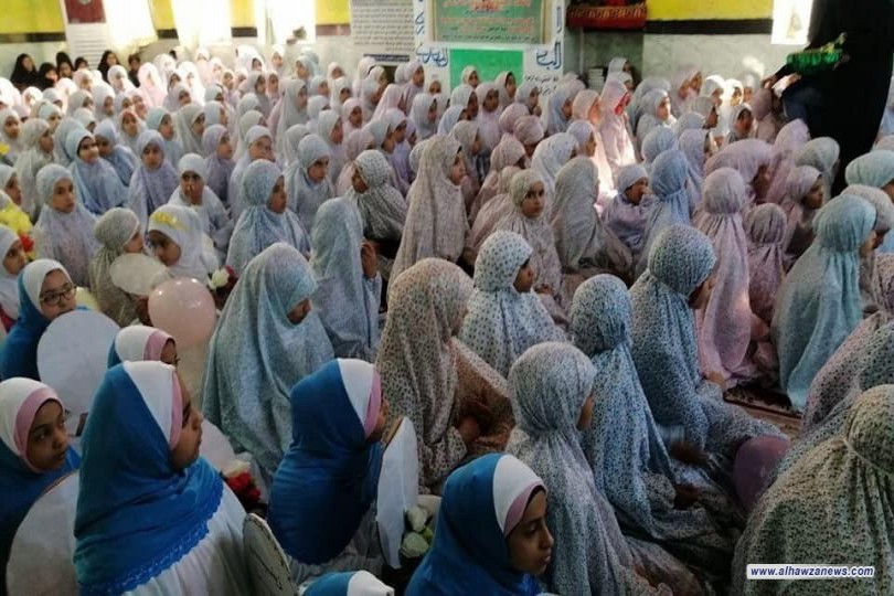 مؤسسة فيض الزهراء(ع) في ذي قار تقيم حفلاً دينياً بمناسبة يوم العفاف العالمي ذكرى ولادة سيدة العفاف زينب (ع)  