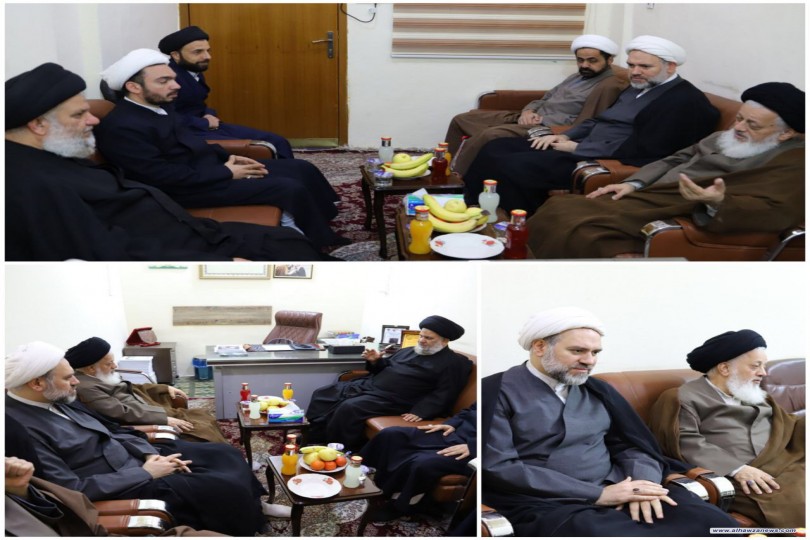 ممثل السيد الخامنئي في العراق يزور معهد الامام الحسين (ع) للدراسات القرآنية التخصصية