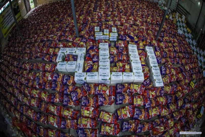 اللجنة المشرفةعلى مكاتب المرجع اليعقوبي ( دام ظله)في المحافظات تكشف عن حملات توزيع عشرات الالاف من السلات الغذائية في ظل اجراءات حظر التجوال .