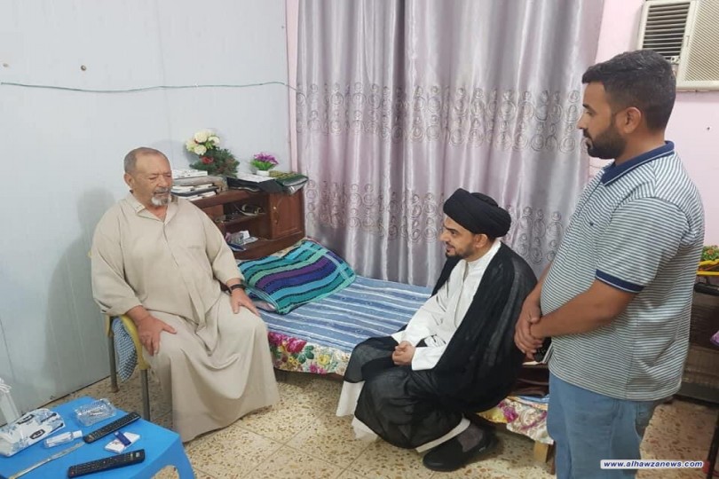 مؤسسة فيض الزهراء (ع) فرع ذي قار مكتب #الشطرة تقوم بزيارة تفقّدية لدار المسنيّن في القضاء