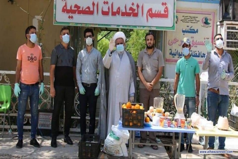 مؤسسة ملتقى العلم والدين تنظم حملة ثقافية في مستشفى الديوانية التعليمي     