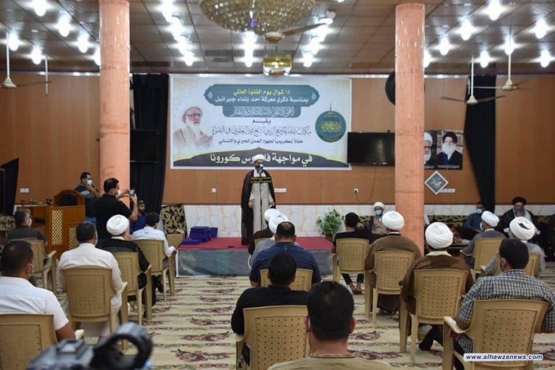 مكتب المرجع اليعقوبي في البصرة يكرم الوجبة الثالثة من ممثلي المؤسسات الخيرية والشخصيات الفاعلة في مواجهة كورونا 