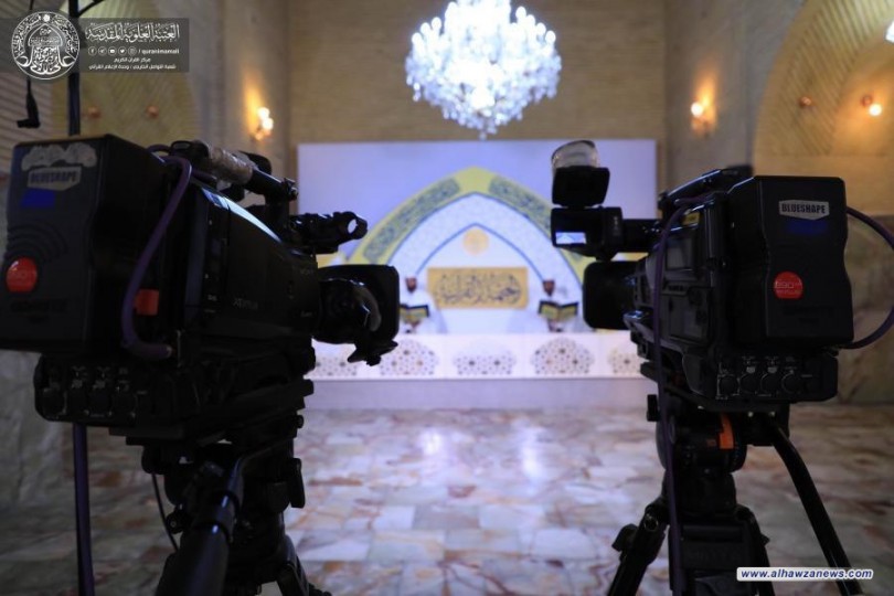 مركز القرآن الكريم في العتبة العلوية يستأنف الختمة القرآنية المرتلة تلفزيونياً