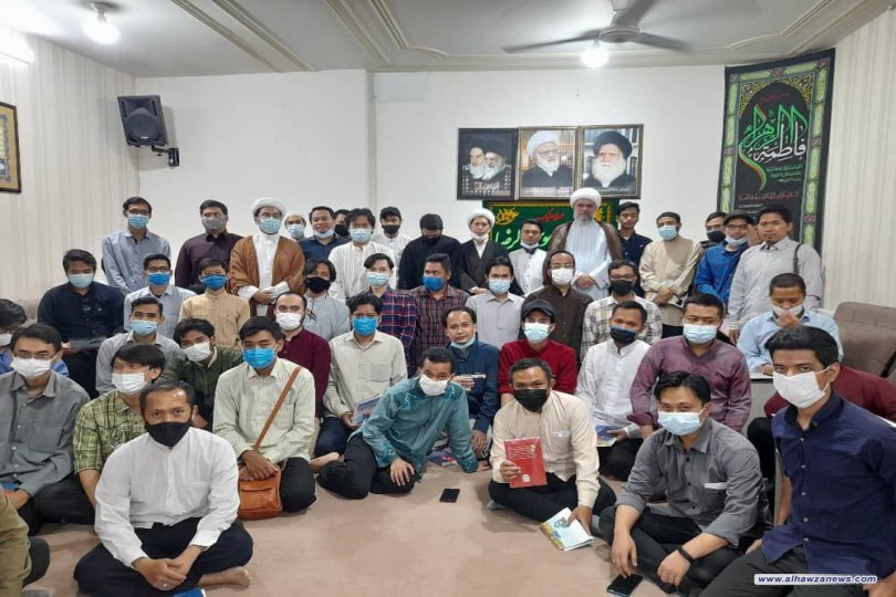 مكتب المرجع اليعقوبي يستقبل وفدا من دول جنوب شرق اسيا 