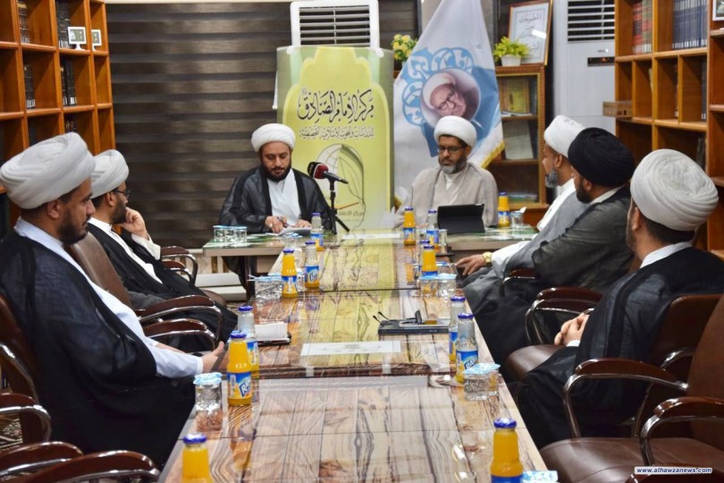 مركز الإمام الصادق عليه السلام يقيم ندوته العلمية التخصصية بمناسبة عيد الغدير .