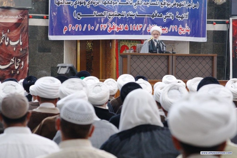 المرجع اليعقوبي: المسجد يقود الحياة