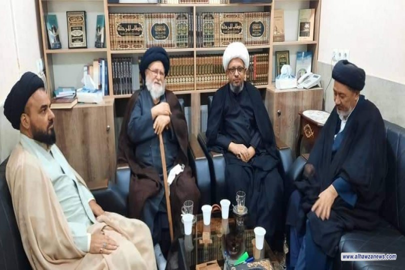 آية الله ساجدي يشيد ببحوث المرجع اليعقوبي ويصفها بالأدق والاعمق بين بحوث غيره من العلماء