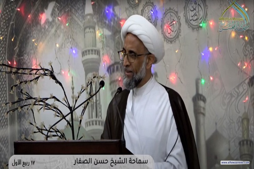 الشيخ الصفار: من يصغي لصوت ضميره لا يتورط في ظلم أحد