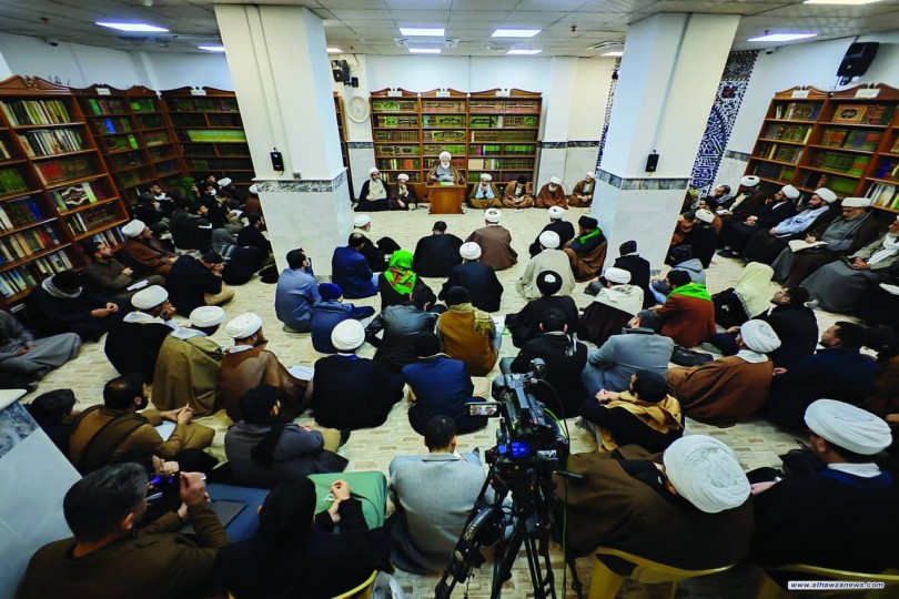 المرجع اليعقوبي يدعو طلبة الحوزة العلمية وعموم المؤمنين للتأسّي بالأنبياء والأئمة (ع) ليذكرّوا الناس بأيام الله تعالى