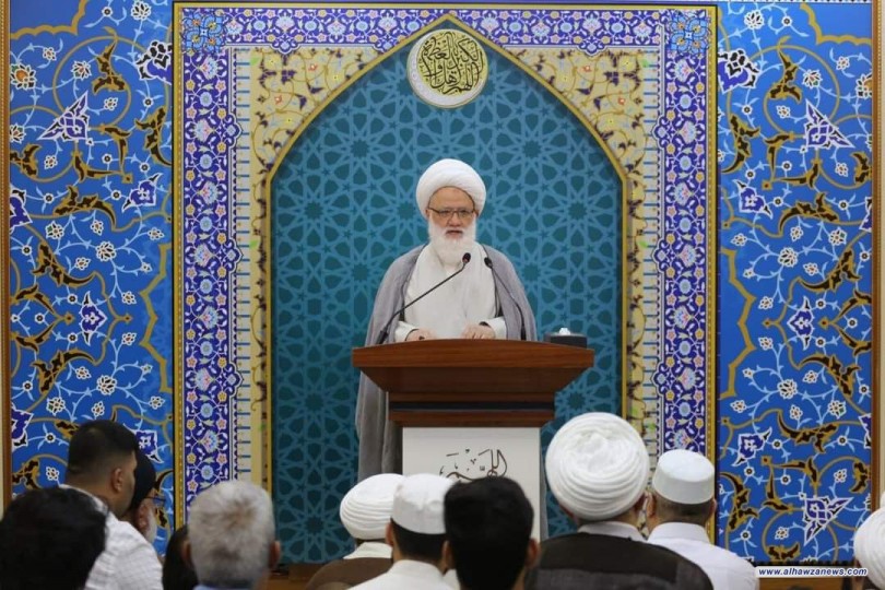 خطبتا صلاة عيد الفطر المبارك 1444 في مكتب سماحة المرجع الديني الشيخ محمد اليعقوبي دام ظله