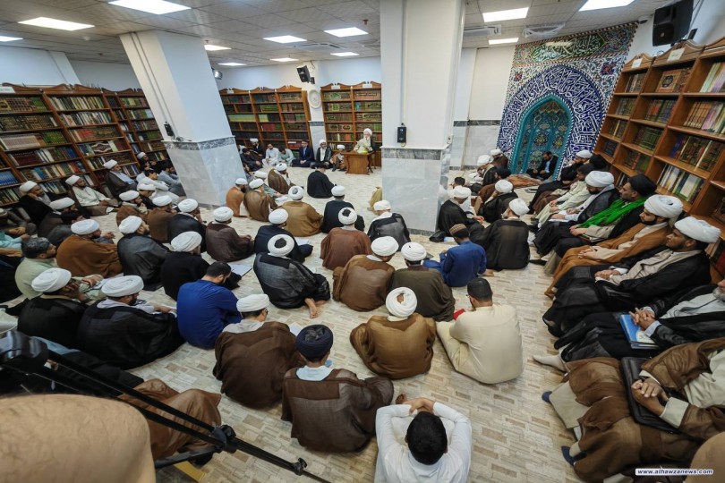 المرجع اليعقوبي يدعو الى الرجوع الى القواعد التي وضعها الله تعالى ورسوله (ص) وأئمة اهل البيت (ع) في ترشيد العلاقة مع الآخر من أجل حفظ كرامة المجتمع المسلم وتنزيهه عمّا يشينه