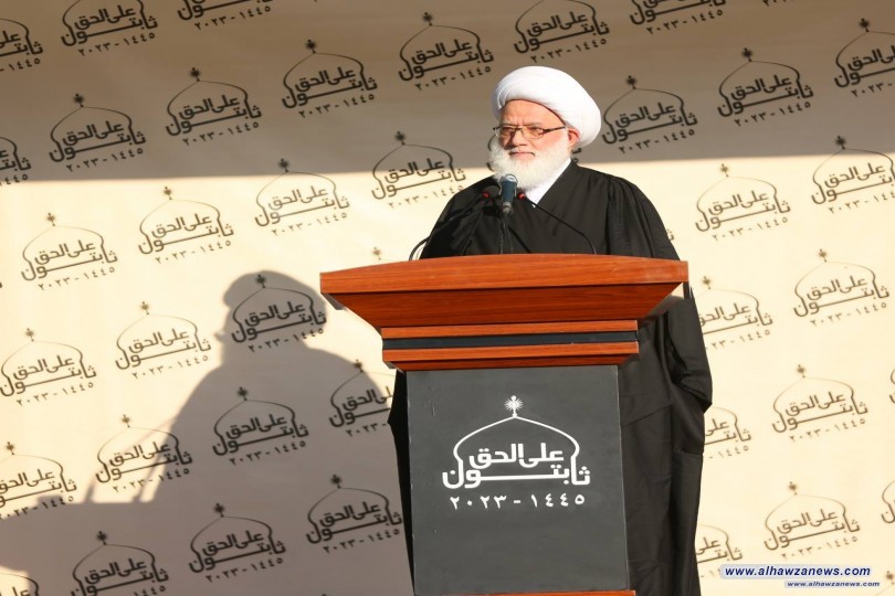 المرجع اليعقوبي : السيدة الزهراء (عليها السلام) تكشف سبب الاعراض عن الحق)  