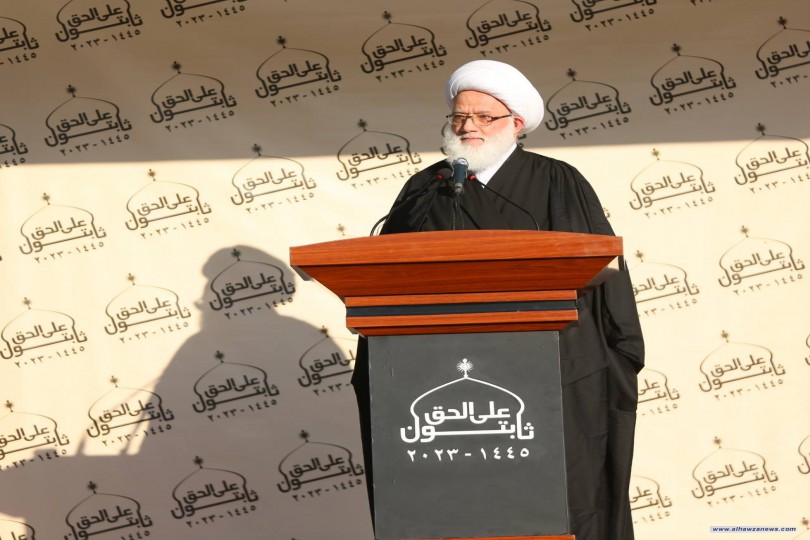 المرجع اليعقوبي : السيدة الزهراء (عليها السلام) تكشف سبب الاعراض عن الحق)  