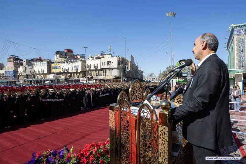 أكثر من (3000) طالبة تردد قسم التخرج عند مرقد أبي الفضل العباس (عليه السلام)