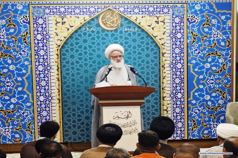 المرجع اليعقوبي في خطبة عيد الفطر المبارك: احذر خدع الشيطان من أول خطوة