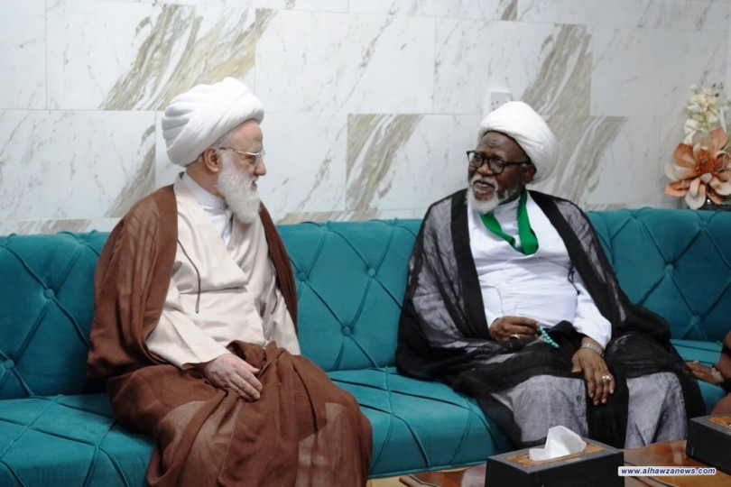 لدى استقباله للزعيم الديني الشيخ الزكزاكي:  سماحة المرجع الديني الشيخ اليعقوبي يؤكد على الاهتمام بالتبليغ الديني كماً ونوعاً.. ويدعو لتوسيع آفاق نشر مبادئ مدرسة أهل البيت (عليهم الصلاة والسلام)